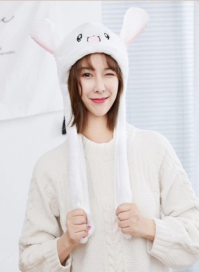 NUDFSY Bunny Caps, Cap For Girls, Winter Cap For Girls Funny Cute Plush Animal Cap With Paws For Kids Women Girl Party Holiday Birthday Dress Up Cosplay Costume Gift - Image 4